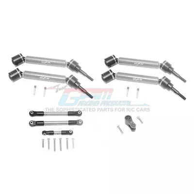 GPM Stainless Steel Tie Rod+25T Servo Horn F/R Adj CVD Drive Shaft Grey : Maxx • $73.95