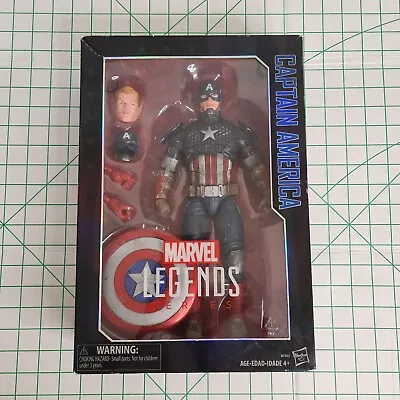 Marvel Legends Captain America 12  Action Figure Hasbro 2015 Avengers Open Box • $39