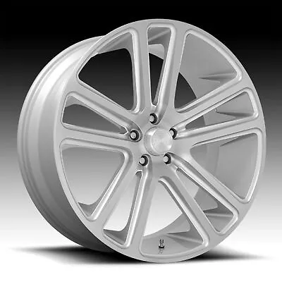 Dub S257 Flex Brushed Silver 24x10 5x115 20mm (S257240090+20) • $453.12