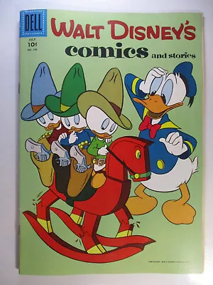 Walt Disney's Comics And Stories #190 Carl Barks Fine+ 6.5 (C) OWW Pages • $17.50