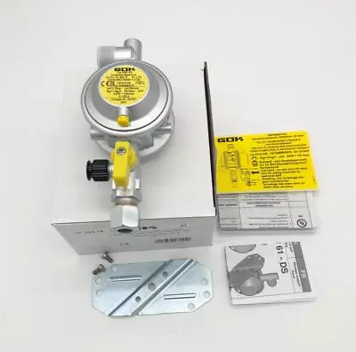 Truma Gok Bulkhead Gas Regulator 30 Mbar 8mm Outlet Switch Valve • £42.95