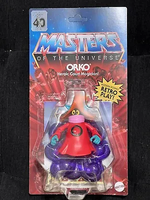 MOTU Masters Of The Universe Retro ORKO 40th Anniversary MOC Mattel UNpuncd • $39.99