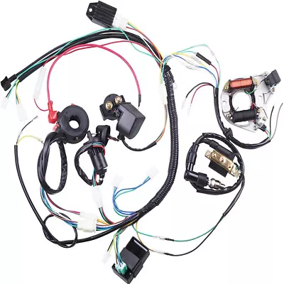 CDI Wire Harness Stator Assembly Wiring For 50 70 90 110cc ATV Electric Quad • $30.39