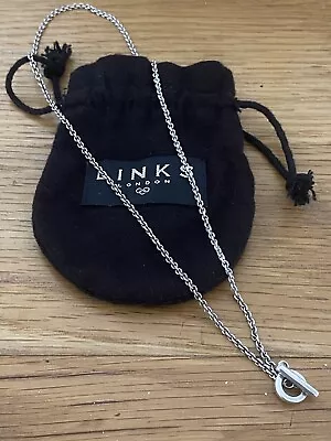 LINKS OF LONDON Sterling Silver Hallmarked  Toggle Necklace • £50