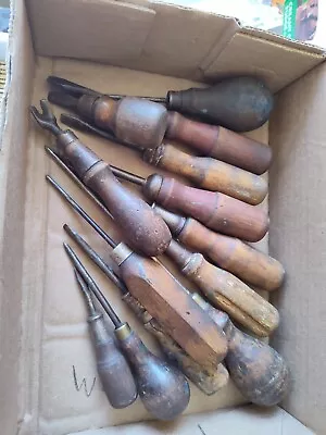 Vintage Wooden Handle Screwdrivers • $0.99