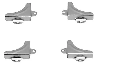 Nickel Plated Mirror Corner Mounting Bracket X4 • £5.80