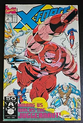 X-Force #3 Marvel Juggernaut CABLE SPIDER-MAN Rob Liefeld OCT 1991 • $6.99