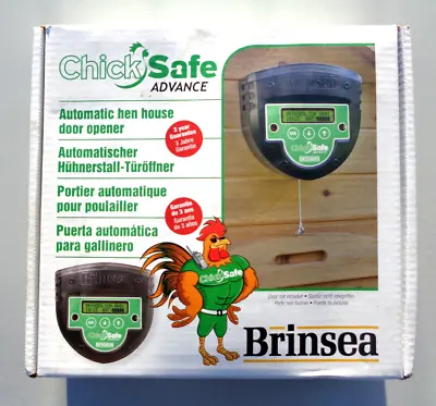 £75.95 • Buy Brinsea Chicksafe Advance Hen House Door Opener / Closer ~ New But Scruffy Box