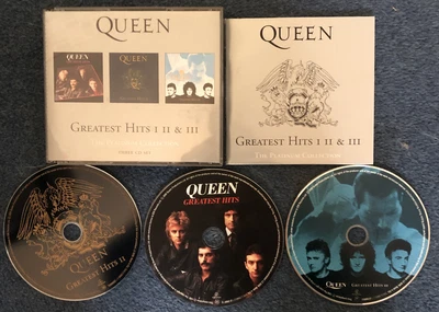 £4.99 • Buy Queen : Greatest Hits I II & III: The Platinum Collection CD 3 Discs (2000)