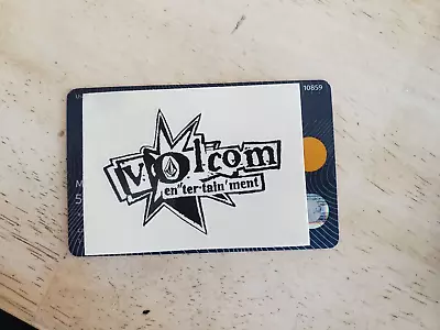 Vintage Y2k Volcom Clothing Entertainment Music Advertising Promo Stickers • $3.99