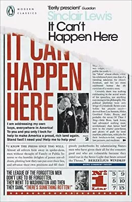 It Can't Happen Here (Penguin Modern Classics) By Lewis Sinclair Book The Cheap • £3.59