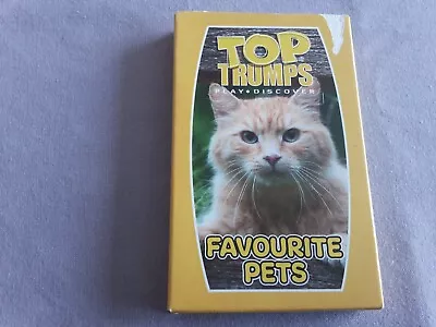 McDonalds Top Trumps Playing Cards - Favourite Pets      (24/3) • £3