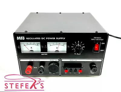 MFJ-4035MV 1-14VDC 35A Linear Power Supply  With Meters - E42124a • $69.99