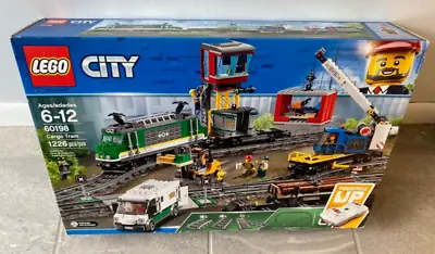 Lego City Cargo Train (60198) Remote Control Train Building Kit 1226 Pcs Retired • $279.99