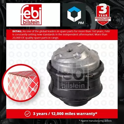 Engine Mount Fits MERCEDES E320 S210 W210 3.2D Front 99 To 03 OM613.961 Febi • $86.61