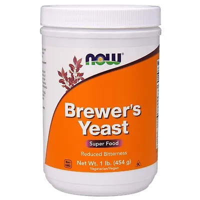 NOW Foods Brewer's Yeast Powder 1 Lb. • $11.99