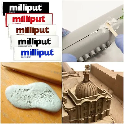 Milliput Putty Maleable Epoxy Adhesive Repairs Fix Fill Bond Glue Decor Craft E5 • £5.15