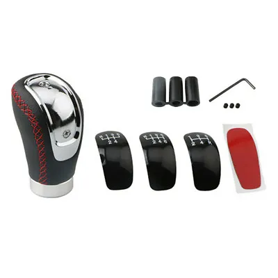 $20.60 • Buy  5/6 Speed PU Leather Manual Transmission Gear Shift Shifter Knob Car Universal 