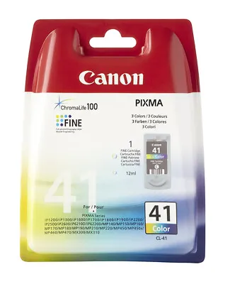 Original Canon Black & Colour Ink Cartridges PG37 CL38 PG40 CL41 LOT • £30.18