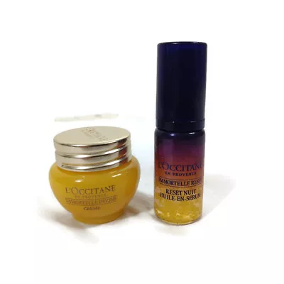 L'Occitane Immortelle Devine Cream Reset Overnight Serum Travel Size  • $29.99