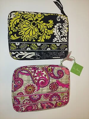 Vera Bradley E-READER SLEEVE PAISLEY MEETS PLAID  BAROQUE  IPadMini Kindle Nook  • $10