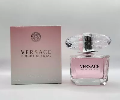 Versace Bright Crystal For Women 3oz/90ml Eau De Toilette - Original 100% Sealed • $45