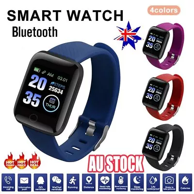 $12.96 • Buy Smart Watch Band Sport Activity Fitness Tracker For Kids Fit Bit Android IOS AU