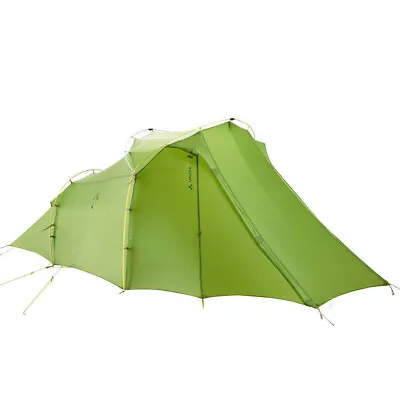 Vaude Chapel Sul XT 2 Person Tent Tunnel Tent Hiking Tent Trekking Travel Green • $861.75