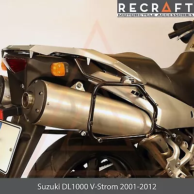 $166 • Buy Suzuki DL1000 V-Strom 2002-2012 Side Carrier Luggage Mount Givi Monokey Case