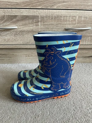 £5 • Buy Boys Gruffalo Wellies Wellington Boots UK Size Infant 9 Tu