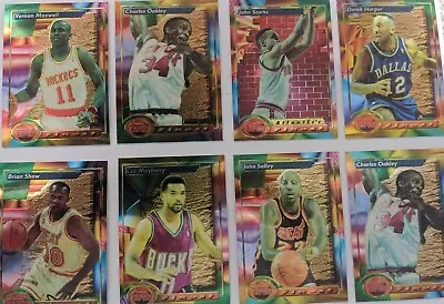 1993-94 Topps Finest Basketball Cards (Vernon MaxwellCharles Oakley) • $11