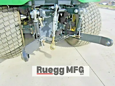 John Deere 425 445 455 3-Point Hitch CAT  1 - Ruegg MFG COMPLETE KIT • $545