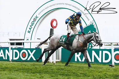 Horse Racing - Sam Twiston-Davies - Hand Signed 12x8 Inch Photograph - COA • £15