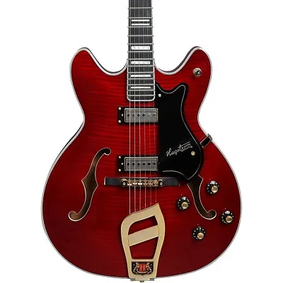 Hagstrom '67 Viking II Hollowbody Guitar Transparent Wild Cherry 197881063719 RF • $1119.99