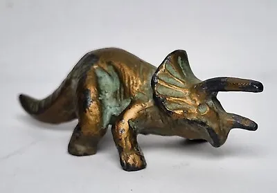 $21.88 • Buy Vintage 1947 SRG Dinosaur Triceratops Brass Bronze Sell Right Giftware 1947