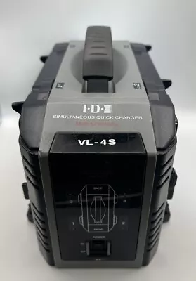 IDX VL-4S 4 Way Channel  (2 Work) Quick Charger For V Mount Battery Spares • £0.99