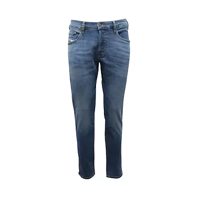 9339AQ Jeans Uomo DIESEL D-YENNOX Man Denim Trousers Blue • £131.10