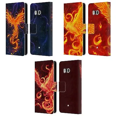 Christos Karapanos Phoenix 3 Leather Book Wallet Case Cover For Htc Phones 1 • £19.95