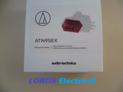 £34.99 • Buy Original Audio Technica  Atn95ex  Replacement Stylus For At95ex Cartridge