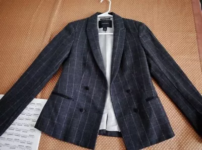 Maison Scotch Soda Plaid Blazer Jacket Xs Petite Lined • $50