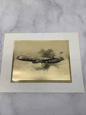 Vintage McDonnell Douglas DC-10 Aircraft  8  X 11  Pencil Print  R.G. Smith • $30.99