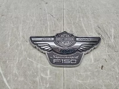 2003 Harley Davidson F150 Fender Tailgate Emblem 03 HD F-150 LH RH 100th OEM • $97