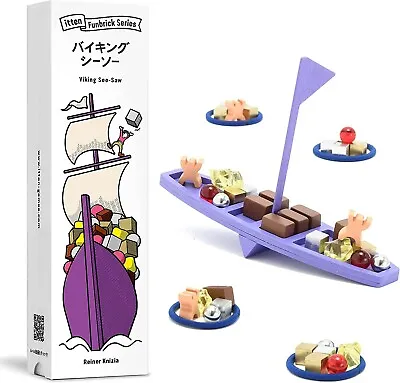 Viking Seesaw Fan Brick Series No.4 Japanese Funny Board Game Balance Game • $49