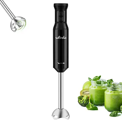 NEW Mmersion Blender Portable Stick Mixer 500W With Turbo Mode Stainless Steel B • $18.65