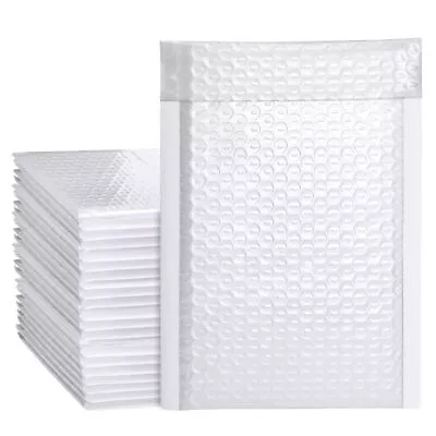 #1 7.25x12 Poly Bubble Mailer Padded Envelope Shipping Bag Self Seal 10-600pcs • $29.78