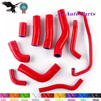 For YAMAHA YZF R6 2006 2007 Silicone Radiator Coolant 3-ply Hose & Red 10pcs • $55.99