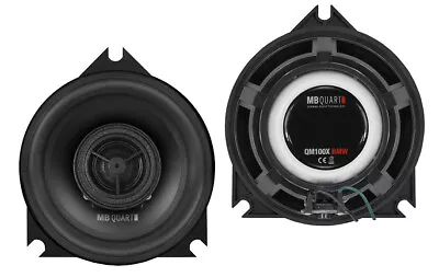 £129.99 • Buy MB Quart QM100XBMW 4  Custom Fit Door Speakers For BMW 3 Series E90 E91 E92 E93
