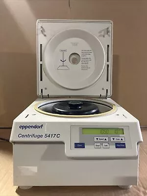 Eppendorf 5417C Benchtop Centrifuge W/ F45-30-11 Fixed Angle Rotor/Lid • $400