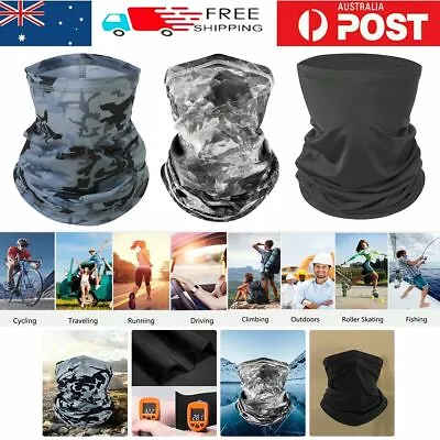  Face Mask Neck Gaiter Face Scarf Tube Bandana Washable Reusable Breathable  • $7.99