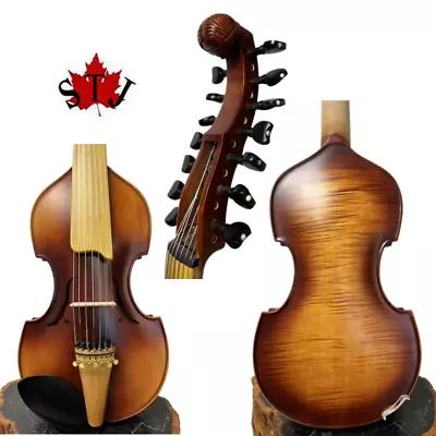 Baroque Style SONG Maestro 7X7 Strings 15 1/2  Viola D’Amore Whole Maple #15271 • $699